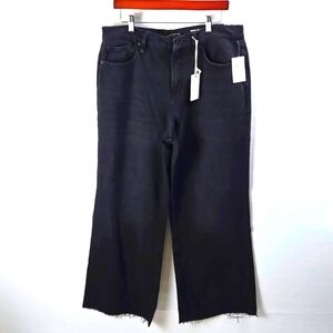 Good American Dark Flare & Wide Leg Jeans